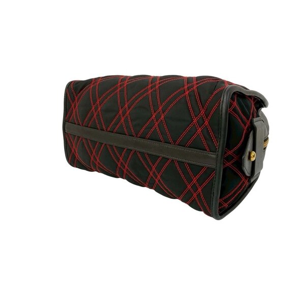 PRADA Black Leather Shoulder Bag - Picture 8 of 10